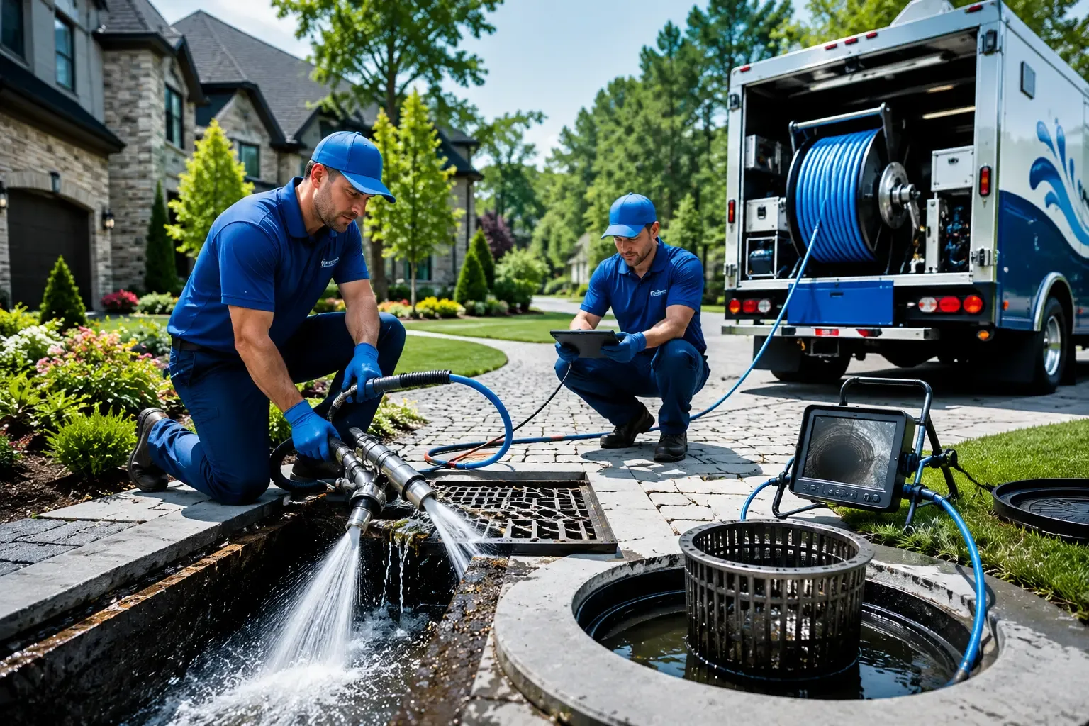 Local outdoor drain cleaning professionals in Blue Springs, MO